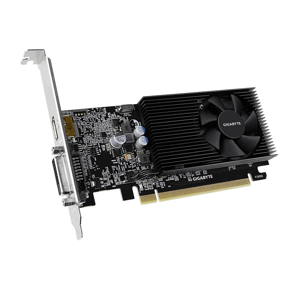 Gigabyte GeForce GT 1030 | 2GB GDDR4 VRAM | Low Profile | Videokaart | GPU | Nvidia - Matmuis - Matmuis