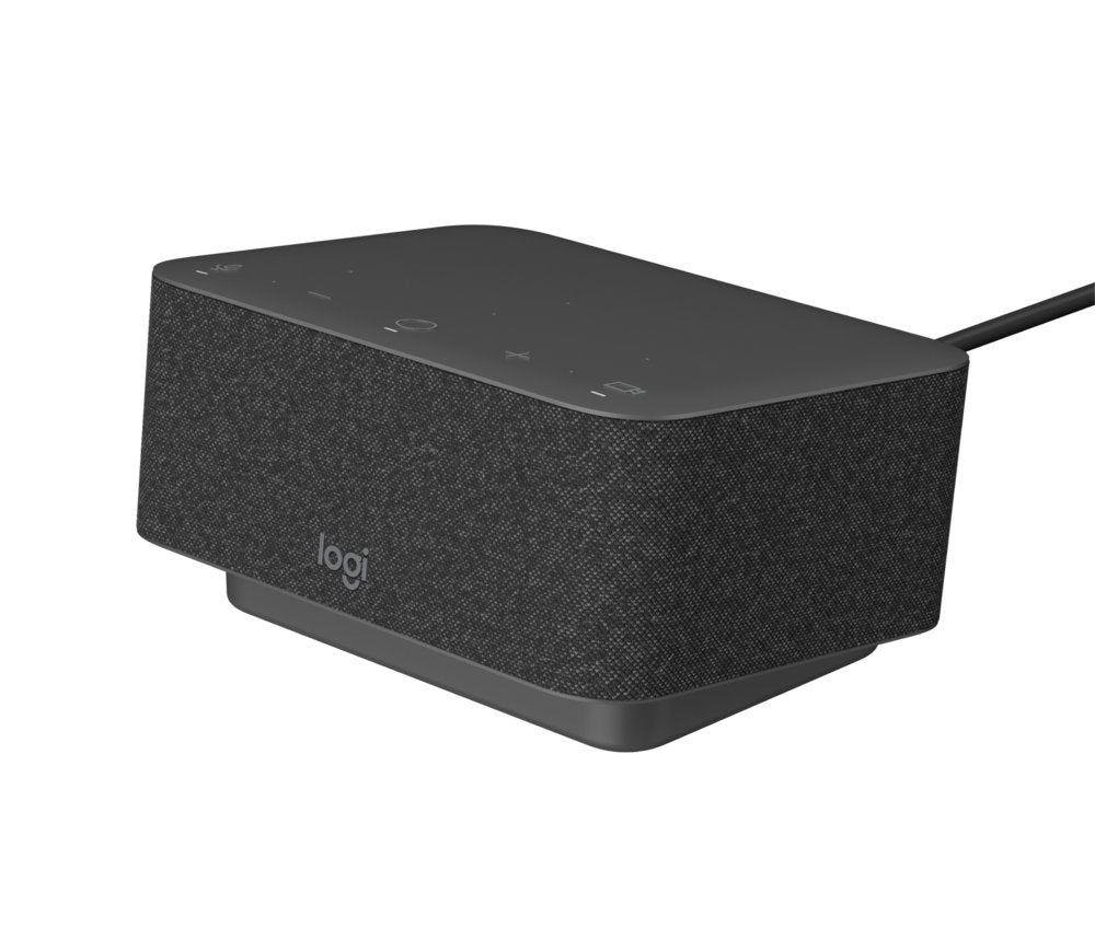 Logitech Logi Dock | Alles-in-één videovergadersysteem | Voor 1 persoon | USB & Bluetooth - Matmuis - Matmuis