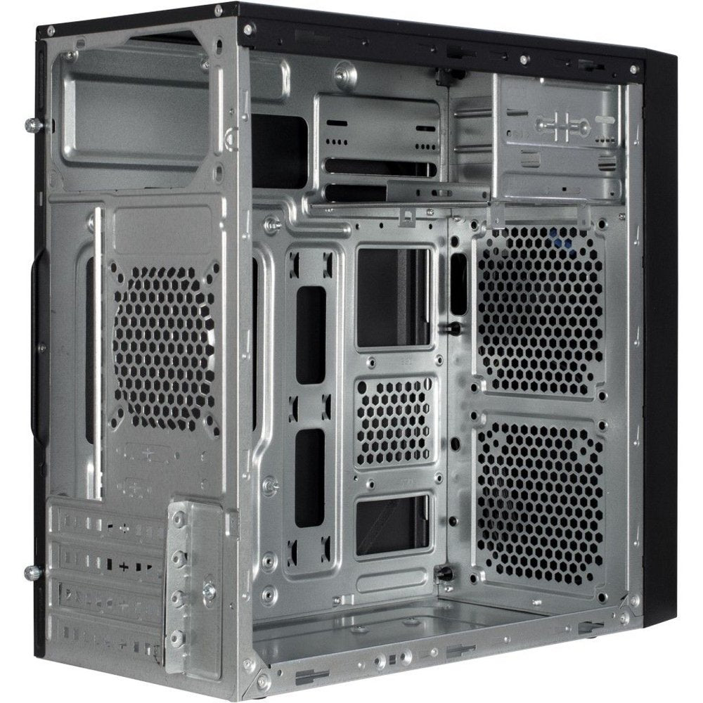 Inter-Tech IT-6502 Romea | Micro Tower Case | Zwart - Matmuis