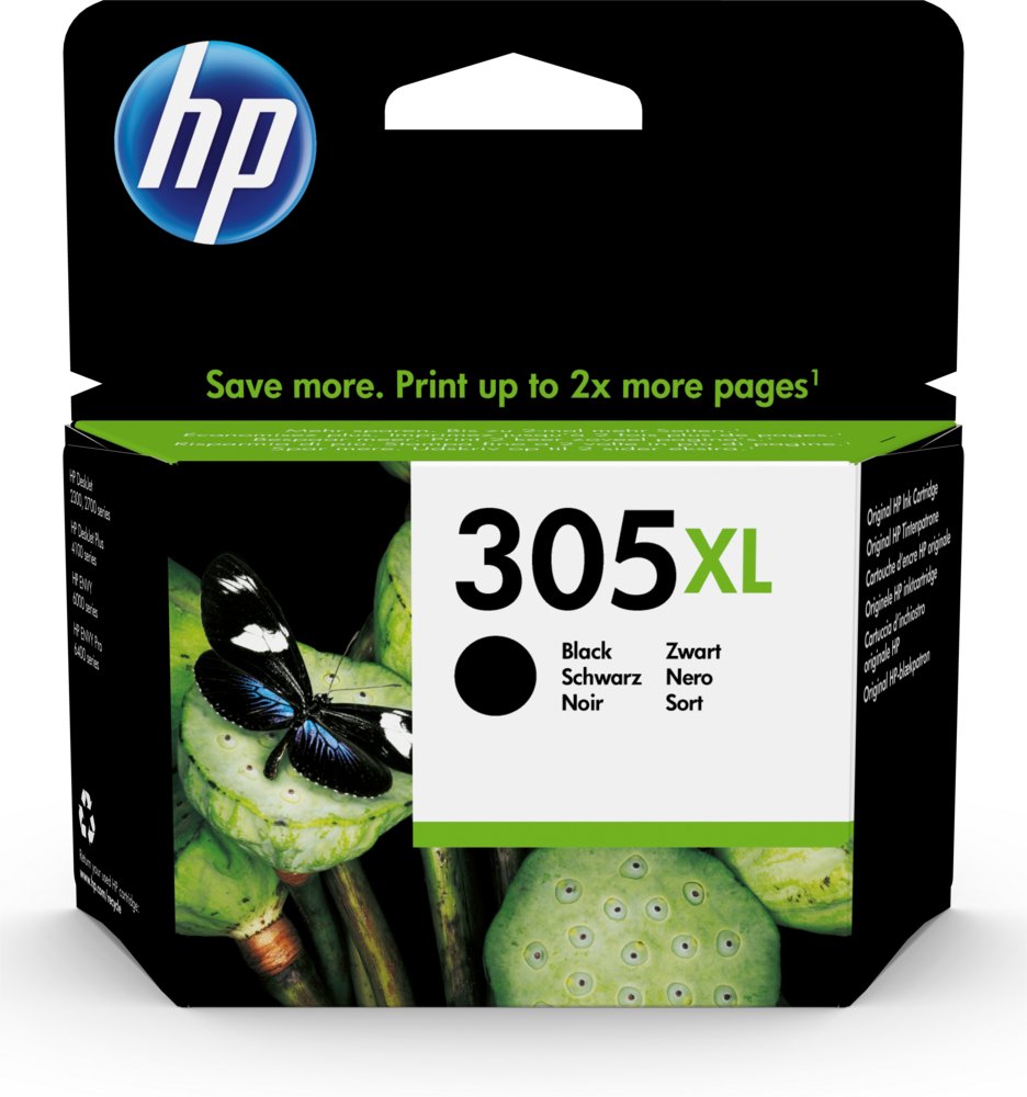 HP 305XL | Originele High-Capacity Zwarte Inktcartridge - Matmuis - Matmuis