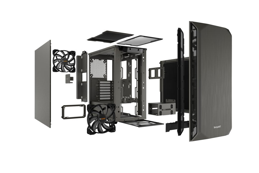be quiet! Pure Base 500 | Midi Tower Case | Grijs - Matmuis