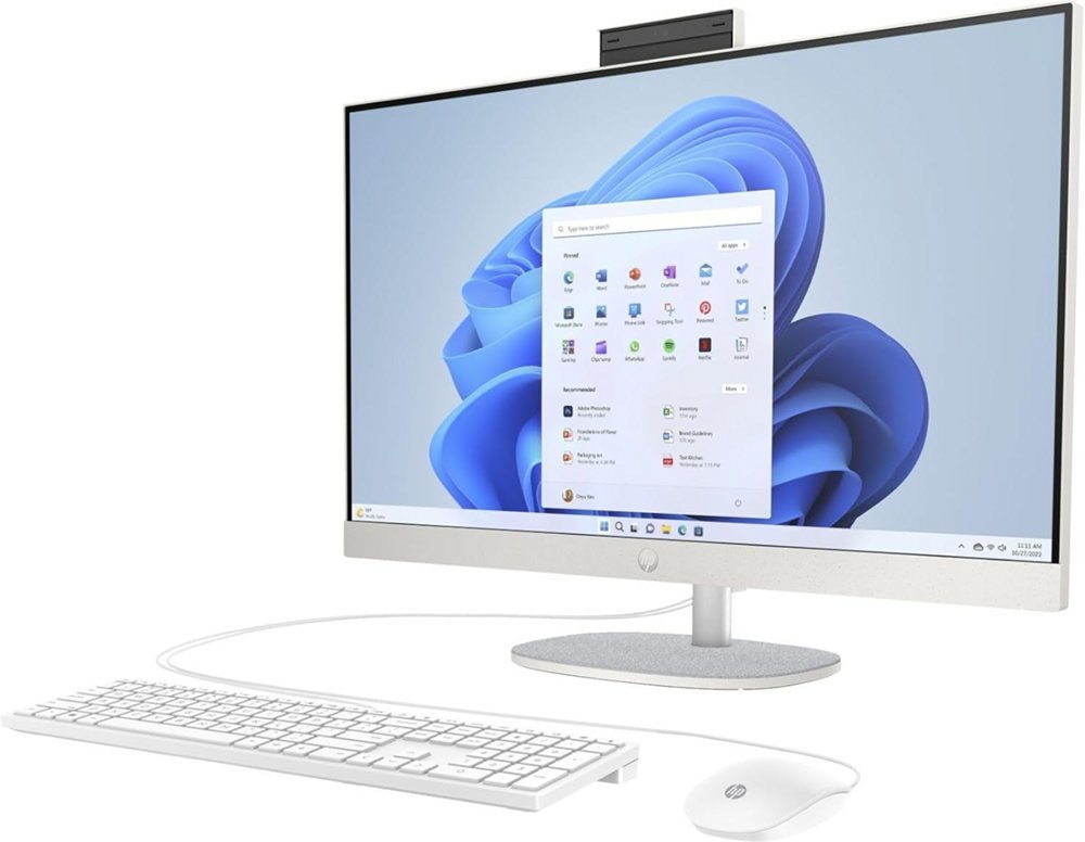 HP All-in-One 24-cr0089ny | 23.8'' Full HD IPS Touchscreen | Intel Core i5-1334U | 8GB RAM | 512GB SSD | W11 Professional - Matmuis - Matmuis