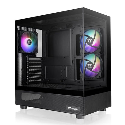 Thermaltake View 270 Plus TG ARGB | Mid Tower Case | Zwart (CA-1Y7-00M1WN-01) | OPEN BOX - Matmuis