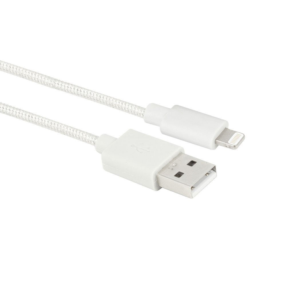 ACT kabel | USB-A naar Lightning | iOS compatibel | 1 m | Wit | AC3092 - Matmuis - Matmuis