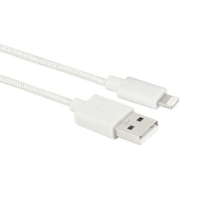 ACT kabel | USB-A naar Lightning | iOS compatibel | 1 m | Wit | AC3092 - Matmuis - Matmuis