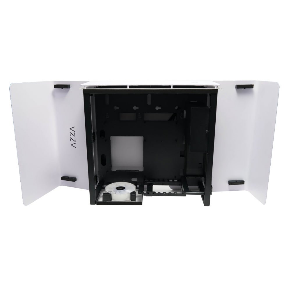 Azza Cast 808 RGB | Midi Tower Case | Wit - Matmuis