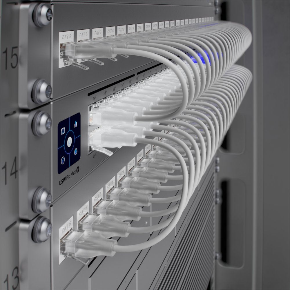 Ubiquiti UniFi USW-Pro-Max-48-POE | Managed Switch | 48-poorts Gigabit Ethernet | PoE++ | Rackmount - Matmuis