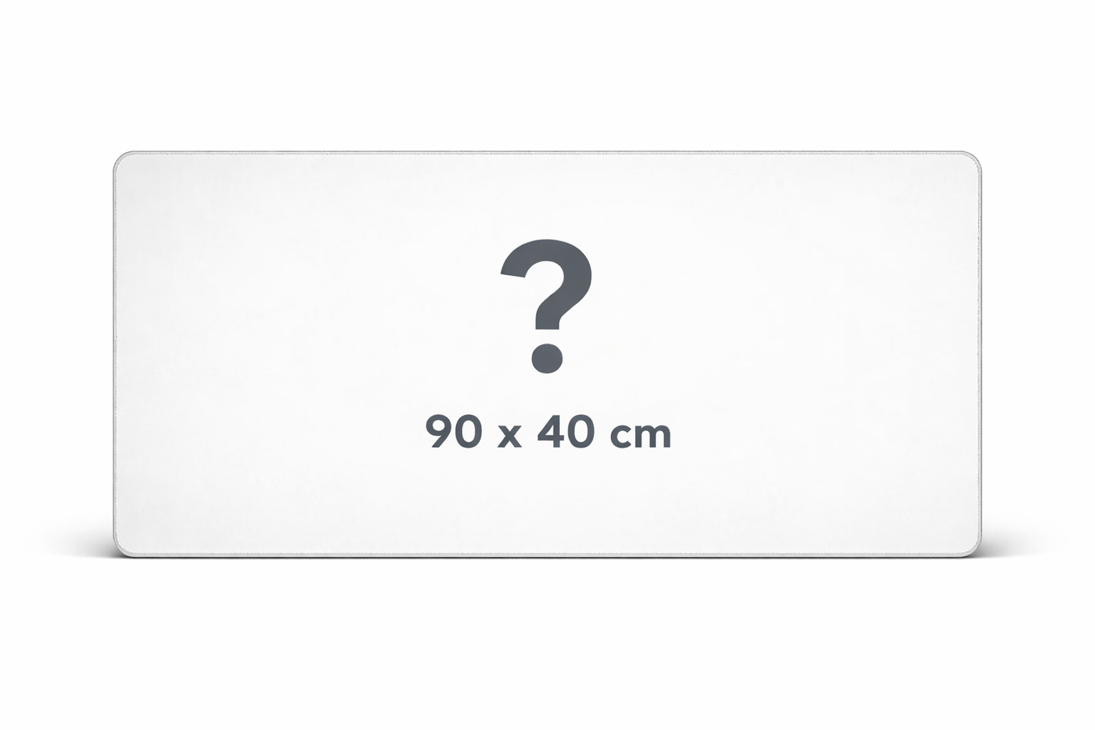 Custom muismat - 90x40cm - Ontwerp je eigen muismat - Matmuis