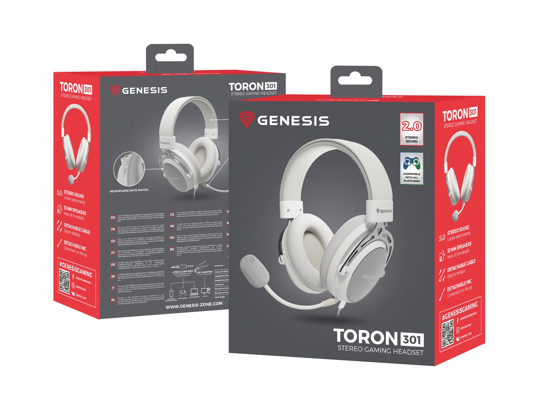 GENESIS Toron 301 Gaming Headset met Microfoon