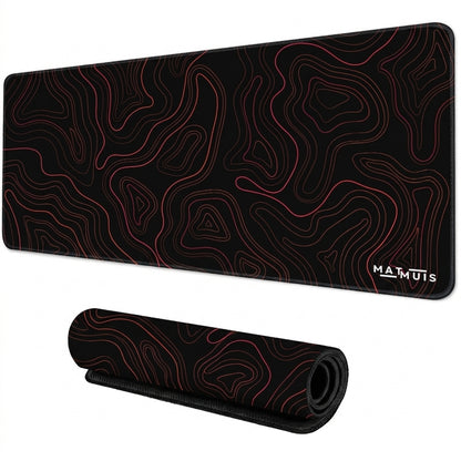 XXL Muismat | Topo Vector Red