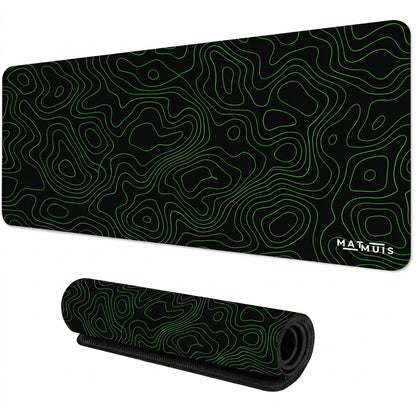 XXL Muismat | Topo Vector Green