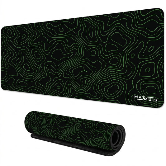 XXL Muismat | Topo Vector Green