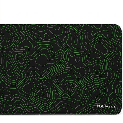 XXL Muismat | Topo Vector Green