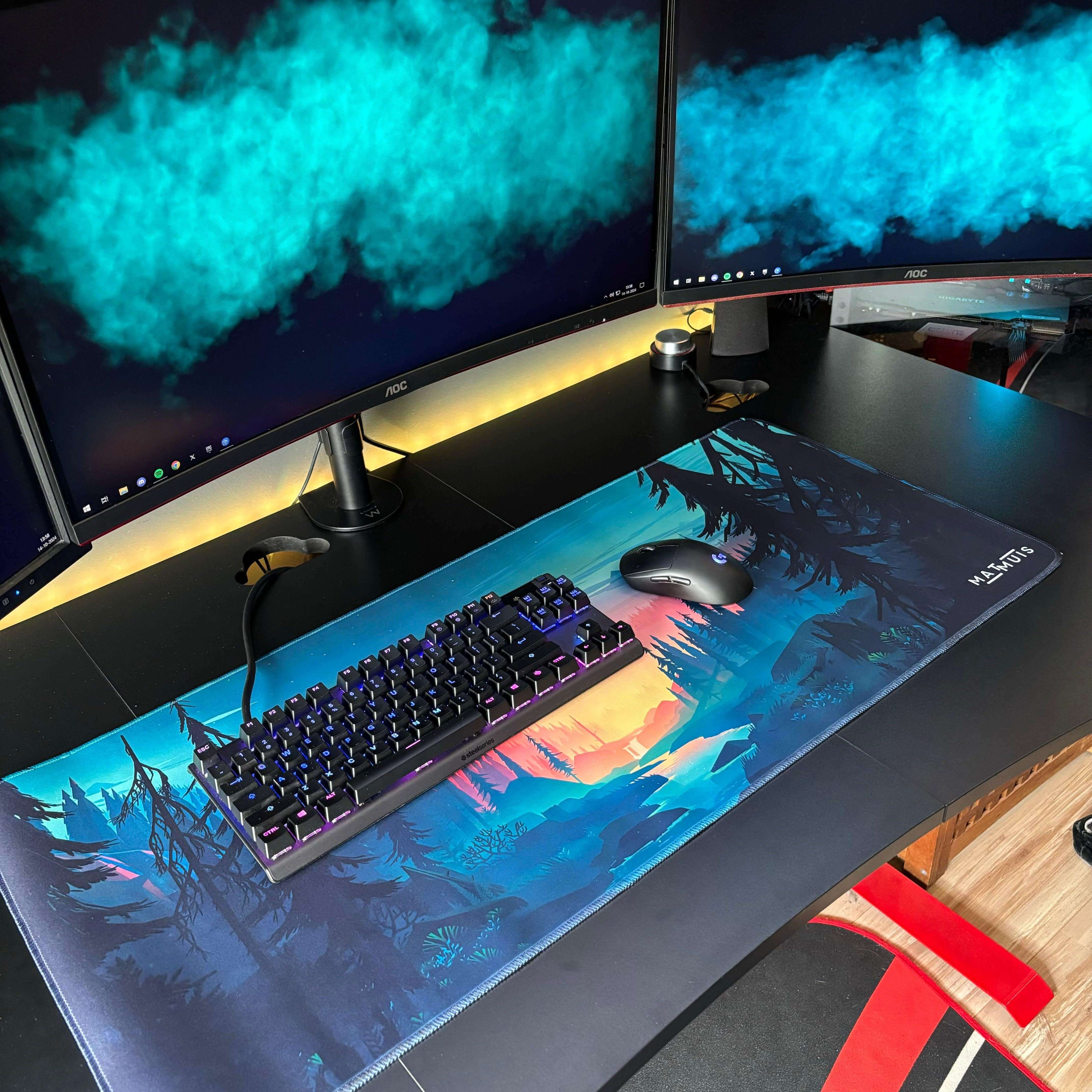 XXL gaming muismat van Matmuis, met uitstekende grip en zacht oppervlak voor optimale prestatiesslider_item_cYgiD7