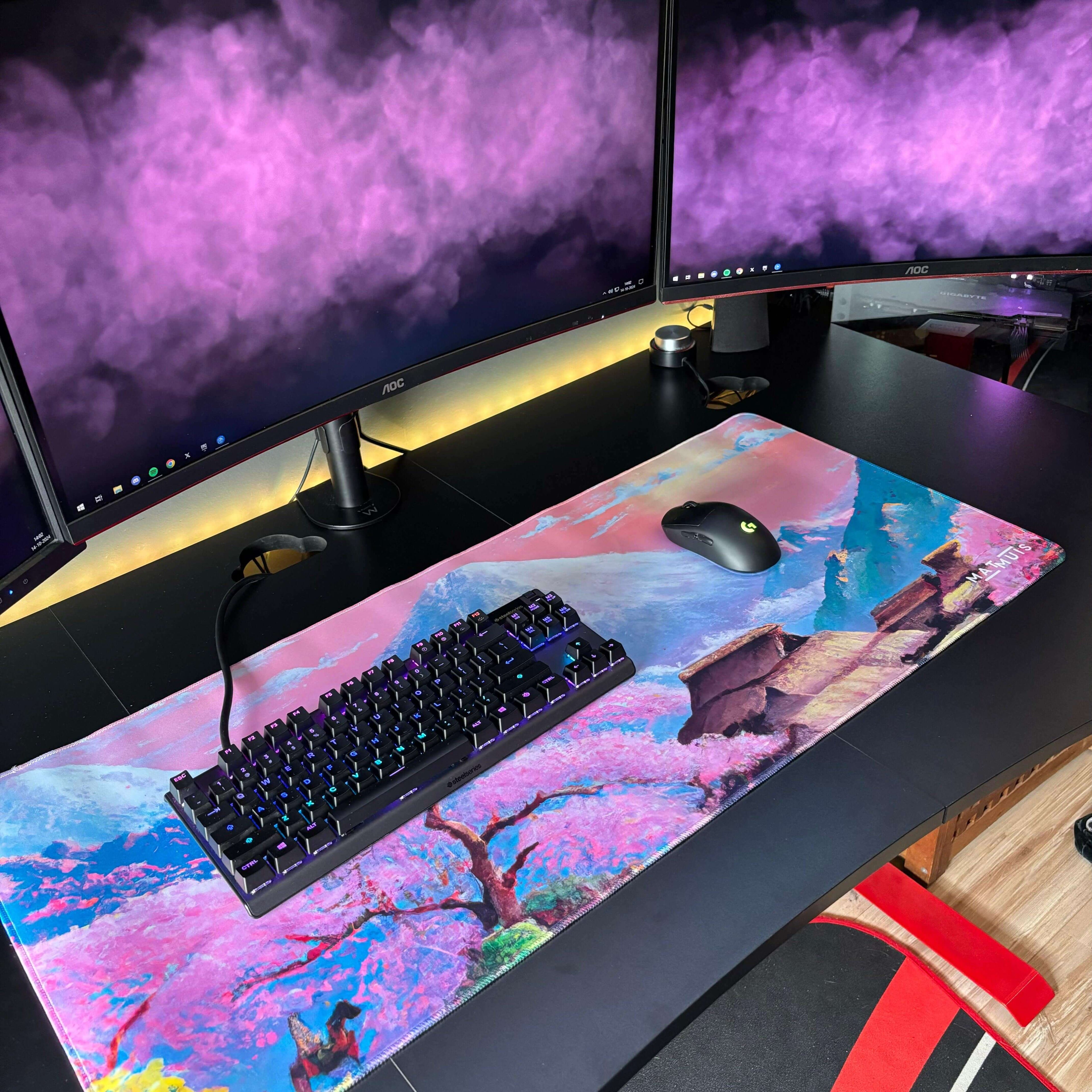 XXL gaming muismat van Matmuis, met uitstekende grip en zacht oppervlak voor optimale prestatiesslider_item_hWjyaM