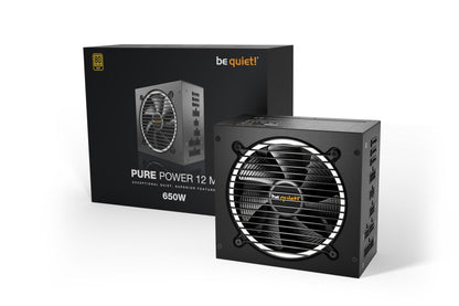 be quiet! Pure Power 12 M | 650 Watt Gold ATX 3.0 PSU | Modulair | Power Supply | Voeding - Matmuis - Matmuis