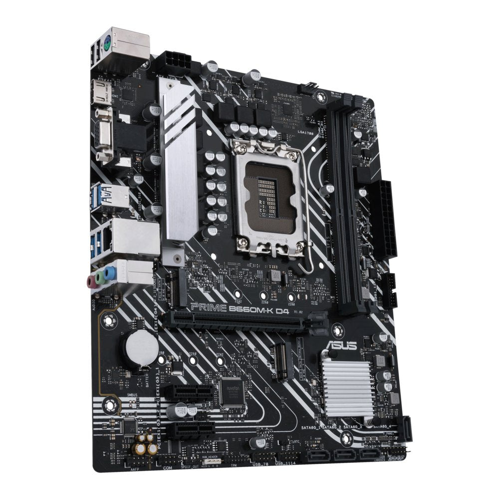 ASUS PRIME B660M-K D4 | Socket LGA 1700 | Intel B660 | 2xDDR4 | ATX | Moederbord - Matmuis - Matmuis