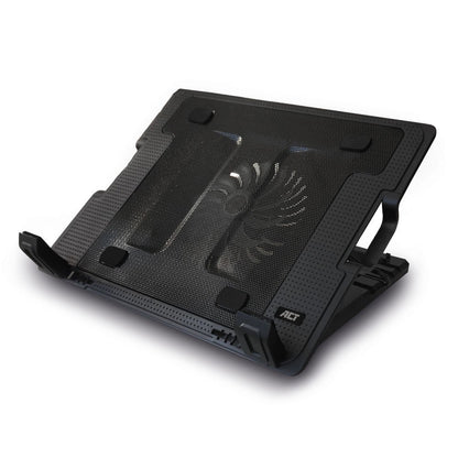 ACT AC8110 | Notebook Cooling Pad | 43,9 cm (17.3") | 1000 RPM | Zwart