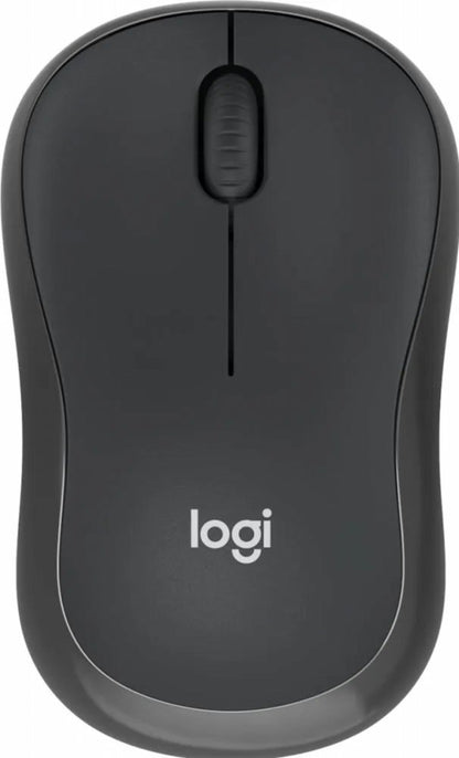 Logitech M240 for Business | Draadloze Muis | Links- en Rechtshandig | RF + Bluetooth | 4000 DPI | Grafiet - Matmuis - Matmuis