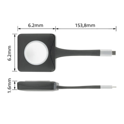 ACT Aero 4K Presentator Knop (AC7961) | USB-C | 4K | Draadloos | Tot 20m | Plug and Play - Matmuis - Matmuis