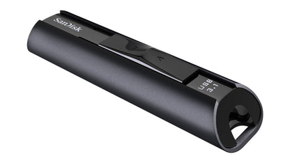 SanDisk Extreme Pro | 256GB USB-A 3.2 Flash Drive | Zwart - Matmuis