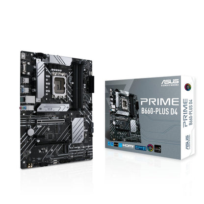 ASUS PRIME B660-PLUS D4 | Socket LGA 1700 | Intel B660 | 4xDDR4 | ATX | Moederbord - Matmuis - Matmuis