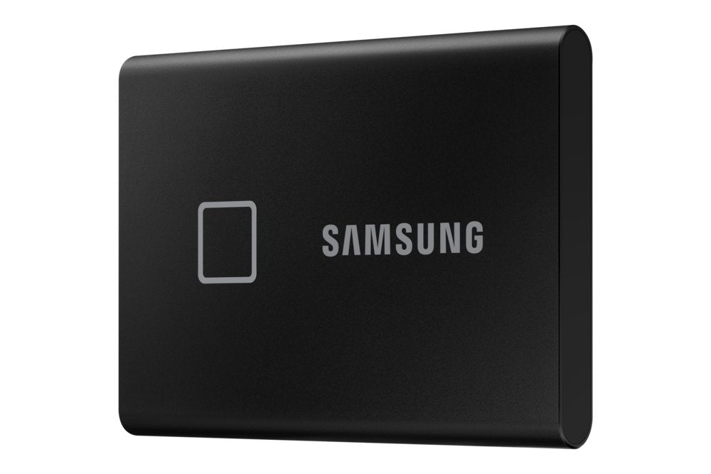 Samsung T7 Touch | Externe SSD | 1TB | USB 3.2 Gen2 | 1050 MB/s | Wachtwoordbeveiliging | Zwart | Compact en Veilig
