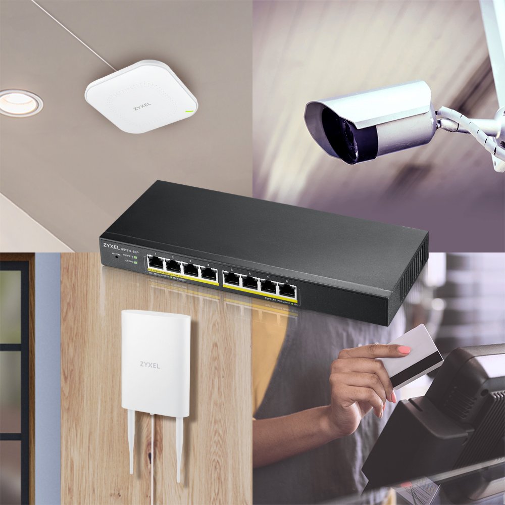 Zyxel GS1915-8 | Managed L2 Switch | 8 Poorten | Gigabit Ethernet - Matmuis