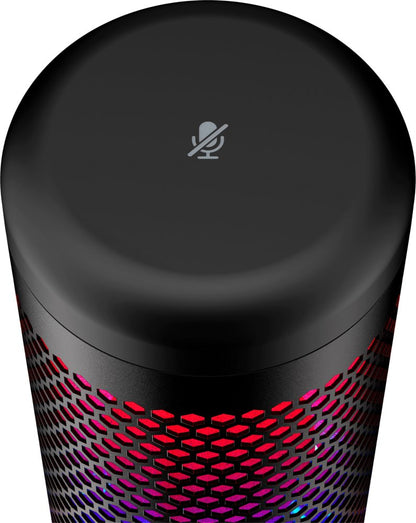 HyperX QuadCast S | USB-microfoon | RGB-verlichting | Voor pc en console | Zwart - Matmuis - Matmuis