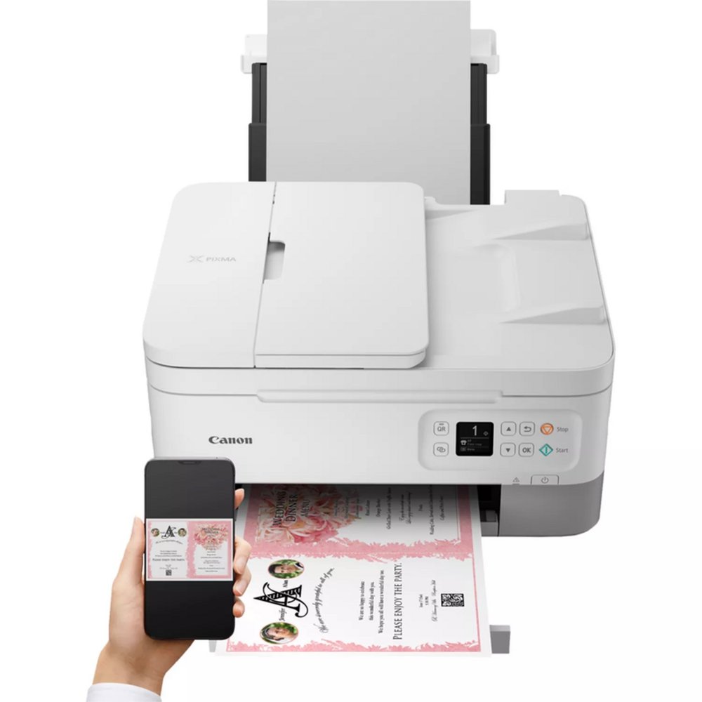 Canon PIXMA TS7451i | All-in-One Inkjetprinter | A4 | 4800 x 1200 DPI | Wi-Fi | Kleur | ADF - Matmuis - Matmuis