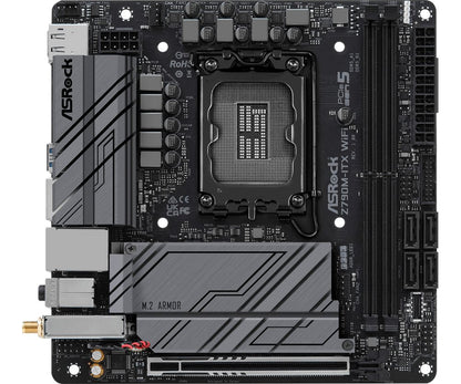 Asrock Z790M-ITX WiFi | Socket LGA 1700 | Intel Z790 | 2xDDR5 | Mini-ITX | Moederbord - Matmuis - Matmuis