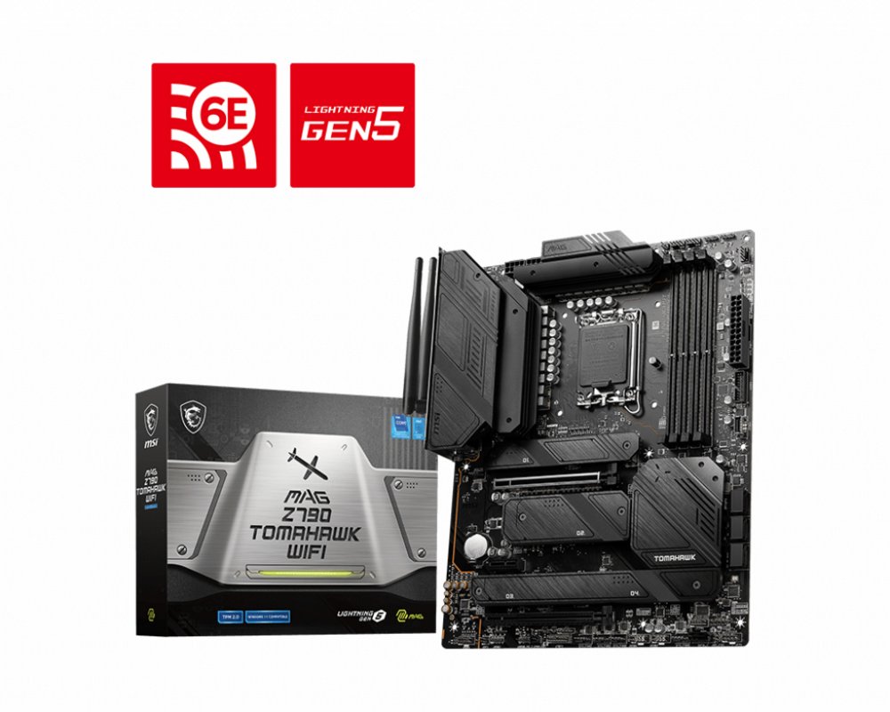 MSI MAG Z790 TOMAHAWK WIFI | Socket LGA 1700 | Intel Z790 | 4xDDR5 | ATX | Moederbord - Matmuis - Matmuis