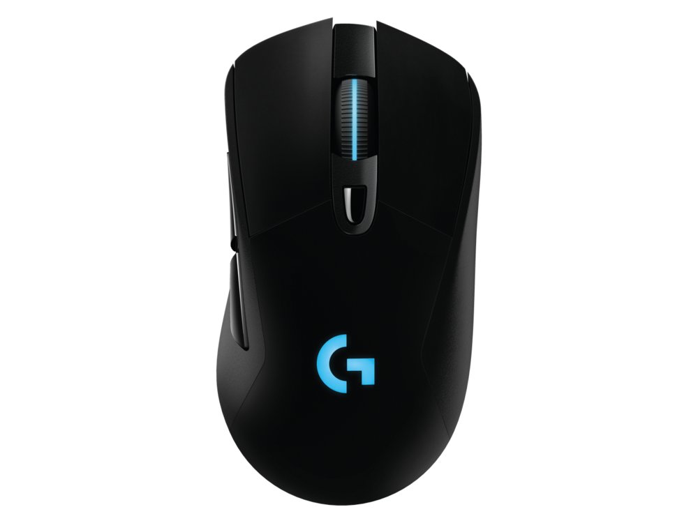 Logitech G703 HERO | Draadloze Gaming Muis | Rechtshandig | RF (LIGHTSPEED) | 25.600 DPI | Zwart - Matmuis - Matmuis