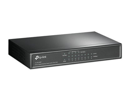 TP-Link TL-SG1008P | 8-Poorts Gigabit Desktop Switch | 4x PoE+ | Unmanaged - Matmuis