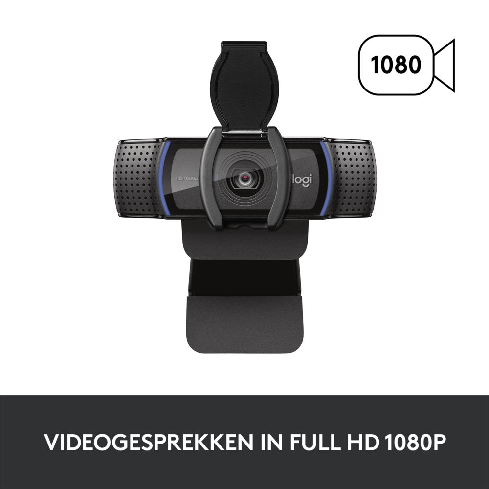 Logitech C920s PRO | 1080p 30FPS USB Webcam met Microfoon - Matmuis - Matmuis