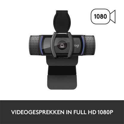 Logitech C920s PRO | 1080p 30FPS USB Webcam met Microfoon - Matmuis - Matmuis