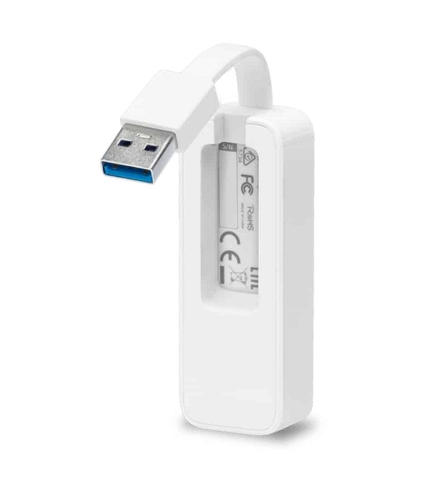 TP-Link UE300 | USB 3.0 naar Gigabit Ethernet Netwerkadapter | 1000 Mbps | Wit - Matmuis