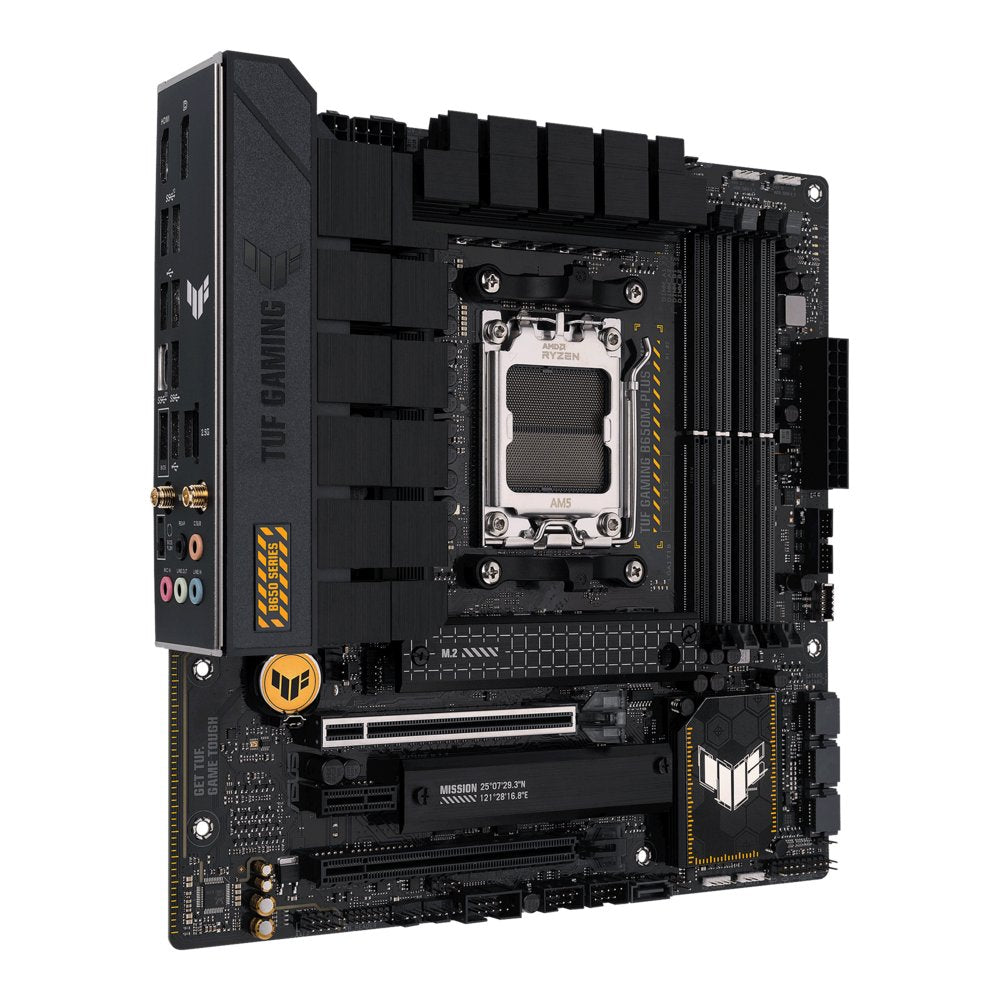 ASUS TUF GAMING B650M-PLUS WIFI | AMD B650 | Socket AM5 | Micro-ATX Moederbord - Matmuis - Matmuis