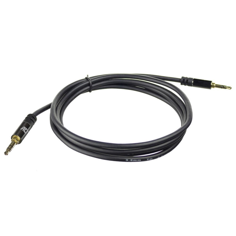 ACT AC3612 | 3.5mm Audiokabel | 5 Meter | Stereo Jack naar Jack | Zwart - Matmuis - Matmuis