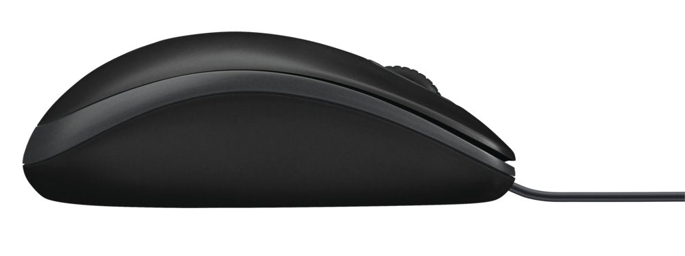 Logitech B100 | Bedrade Muis | Links- en Rechtshandig | USB-A | 800 DPI | Zwart - Matmuis - Matmuis