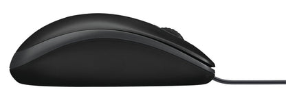 Logitech B100 | Bedrade Muis | Links- en Rechtshandig | USB-A | 800 DPI | Zwart - Matmuis - Matmuis