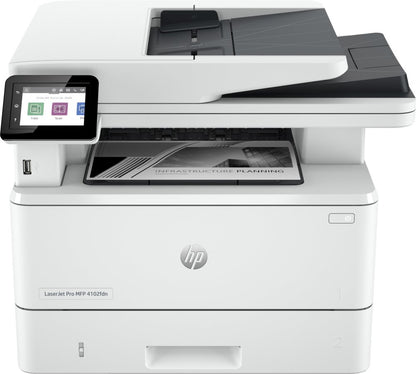 HP LaserJet Pro MFP 4102fdn AiO | 1200 x 1200 DPI | Zwart/Wit - Matmuis - Matmuis