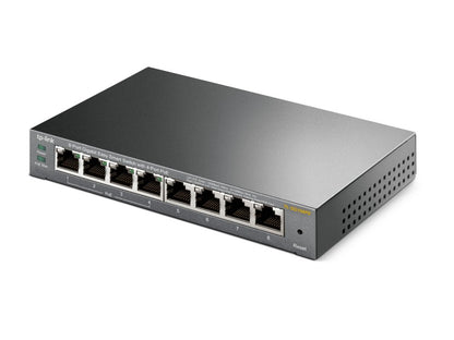 TP-Link TL-SG108PE | 8-Poorts Gigabit Easy Smart Switch | 4x PoE+ | Managed