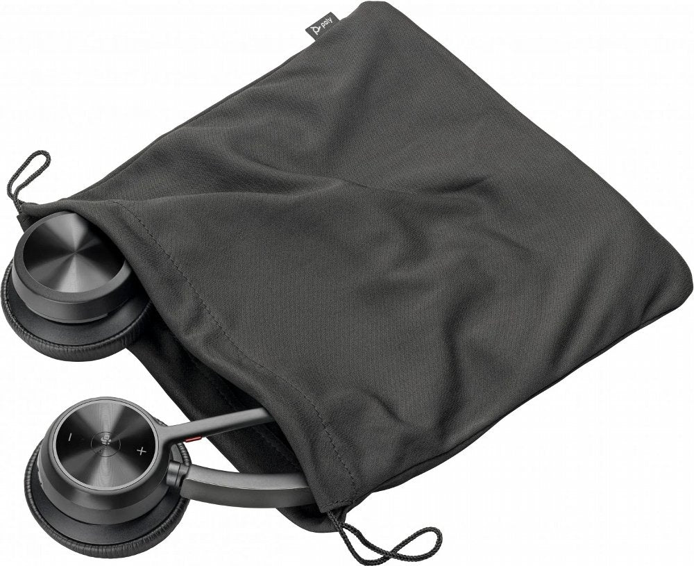 Poly Voyager 4320 MS Stereo | Bluetooth Headset | USB-A Dongle (BT700) | Zwart - Matmuis - Matmuis