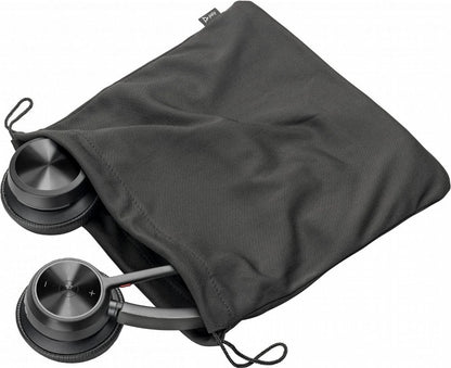 Poly Voyager 4320 MS Stereo | Bluetooth Headset | USB-A Dongle (BT700) | Zwart - Matmuis - Matmuis