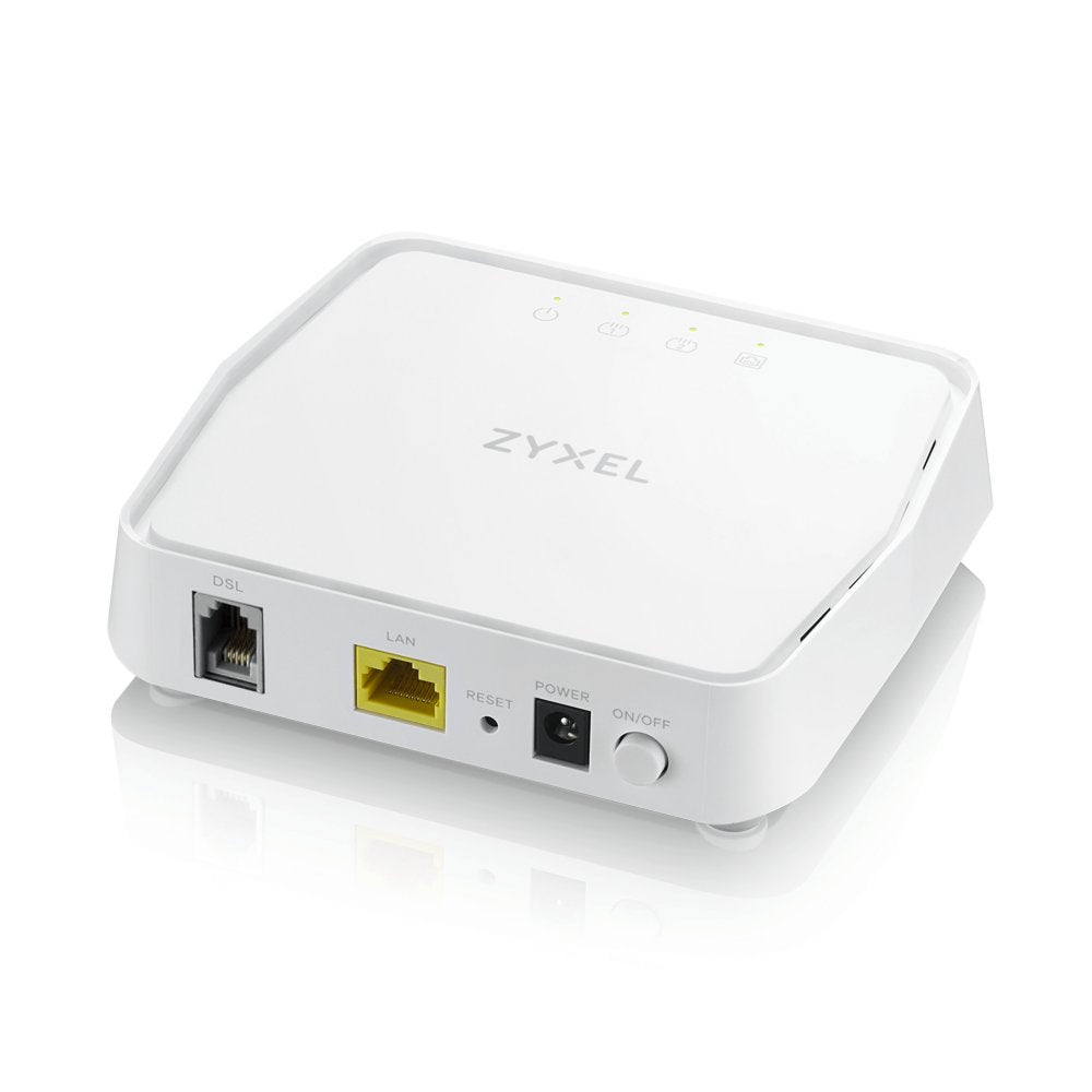 Zyxel VMG4005‑B50A | VDSL2 Bonding/Bridge Router | Up to 300 Mbps + IPv6, QoS, SPI Firewall | 1× Gigabit LAN - Matmuis