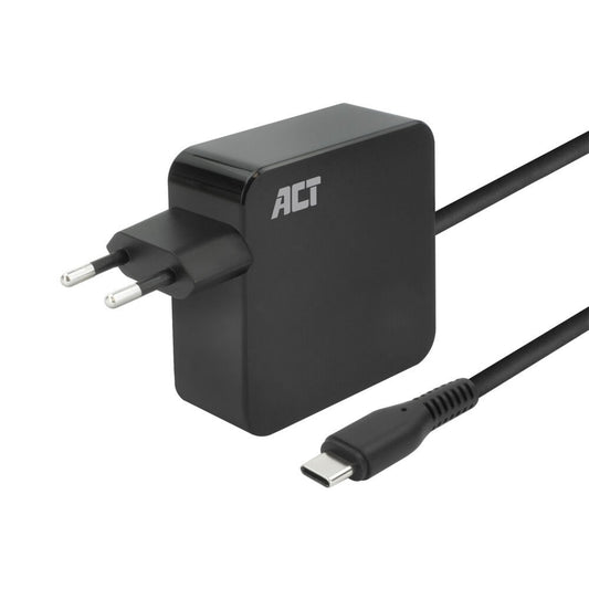 ACT AC2010 | Universele USB-C Notebook Lader | 65 Watt PDP | 2 Meter - Matmuis - Matmuis