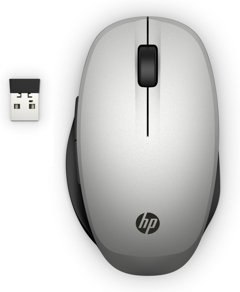 HP Dual Mode | Draadloze Muis | Rechtshandig | RF & Bluetooth | Zwart - Matmuis - Matmuis
