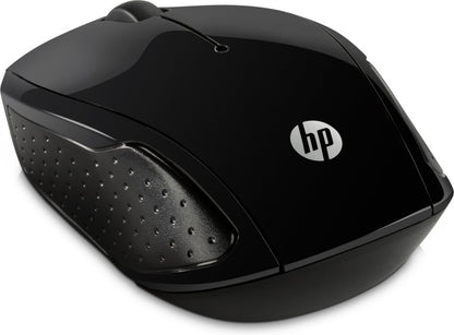 HP 200 | Draadloze Muis | Links- en Rechtshandig | RF | 1000 DPI | Zwart - Matmuis - Matmuis