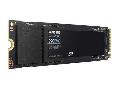 Samsung 990 EVO | 2TB NVMe SSD | M.2 | Gen4 | 5.000MB/s Lezen | 4.200MB/s Schrijven - Matmuis